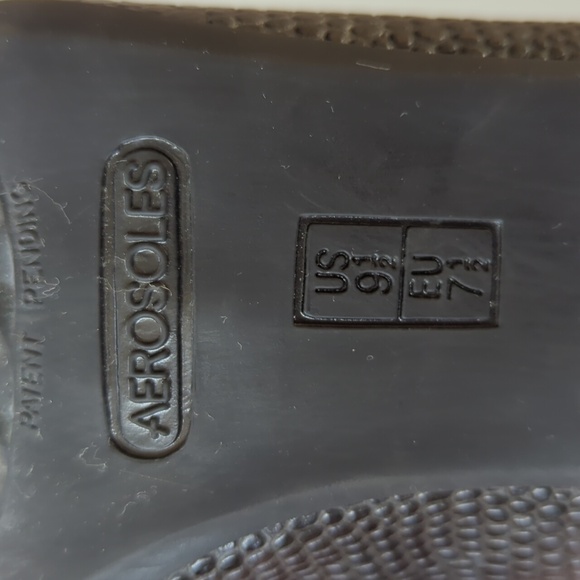 NWT Aerosoles Heel Rest Good Lux Peep Toe Pumps 9.5 Black Faux Snakeskin Pattern - Picture 8 of 16